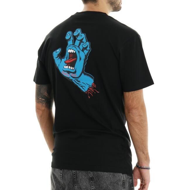 T-SHIRT SCREAMING HAND CHEST SANTA CRUZ - Mad Fashion | img vers.650x/